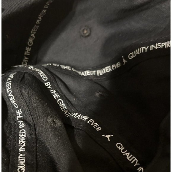 Nike AIR JORDAN Jumpman Black Youth Cap Hat Adjustable Snapback - Picture 5 of 5